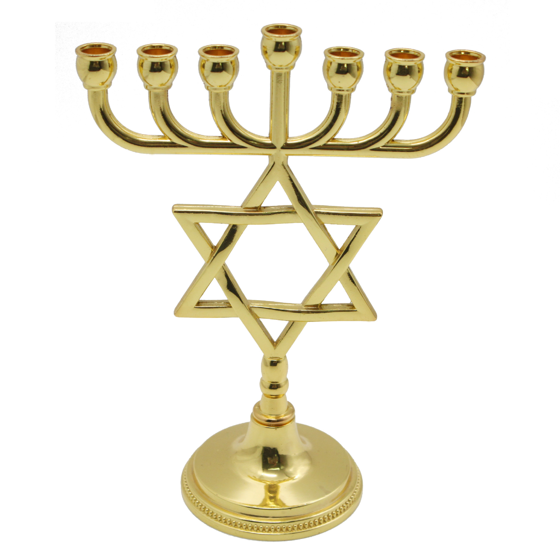 Israel David Star Candlestick Hexagonal Star Seven-Headed…