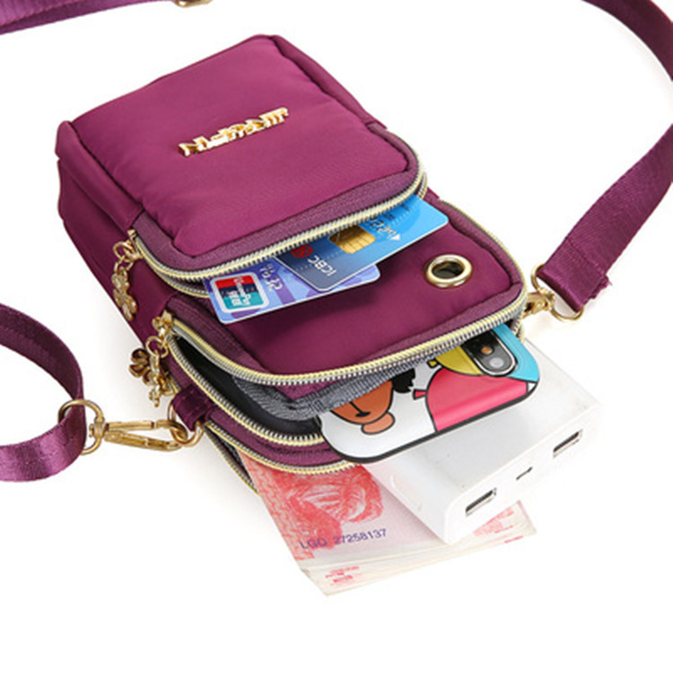 2025 New Mobile Phone Bag Women's Bag Fashionable Crossbody Bag Key Coin Purse Storage Small Bag Shoulder Bag Running Arm Bag