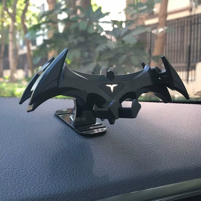 Car phone holder phone holder, cartoon air - mechanical-bat-adhesive-version