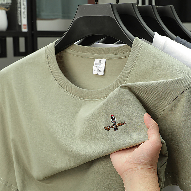 Cotton green T-shirt