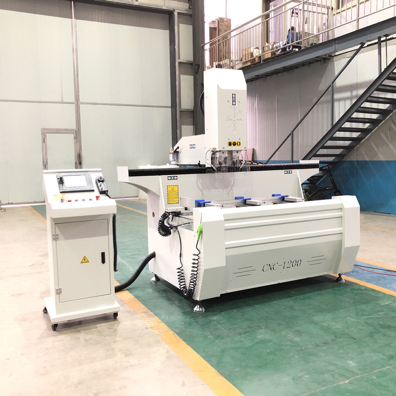 1200型数控钻铣床全自动钻孔铣槽机铝型材铣一体机批发厂家机械