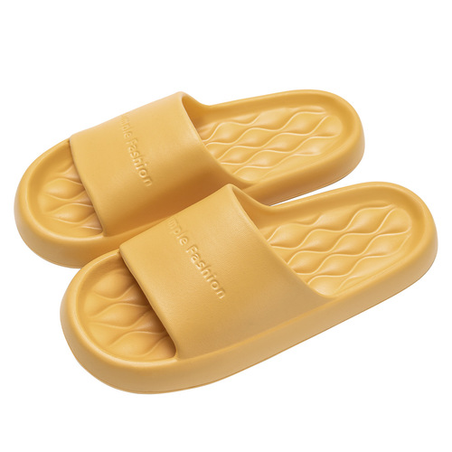 Thick sole indoor sandals for women, summer outdoor wear, 2025 new model, anti-slip bathroom sandals, Eva cool sandals for men