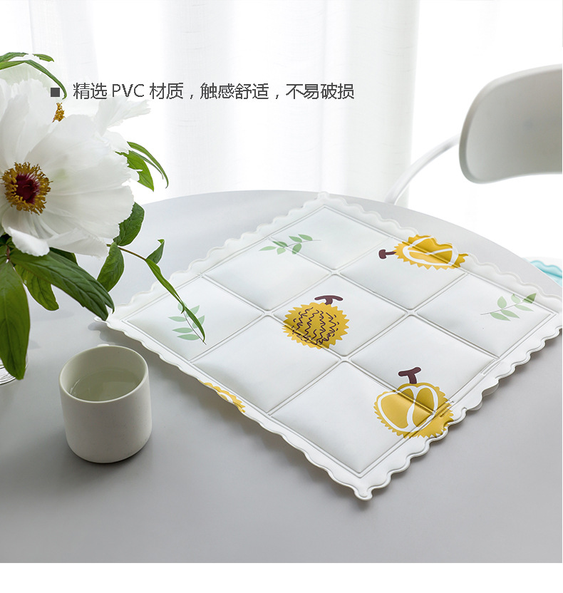 New Ice Pads for Summer, Cooling Products for Students, Ice Crystal Car Cartoon Gel Seat Cushions, Pvc Ice Seat Cushions Wholesale