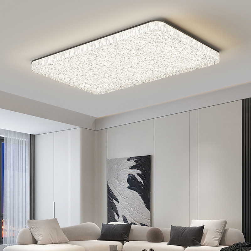Luz de techo de lujo ligero italiano de espectro completo de protección de ojos lámpara de dormitorio 2026 nueva luz de sala de estar atmosférica 461L