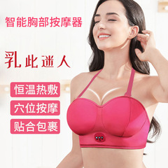 国境を越えて人気の充電式揉みほぐし胸部マッサージ器、乳房マッサージ器、乳房恒温温湿布マッサージ下着