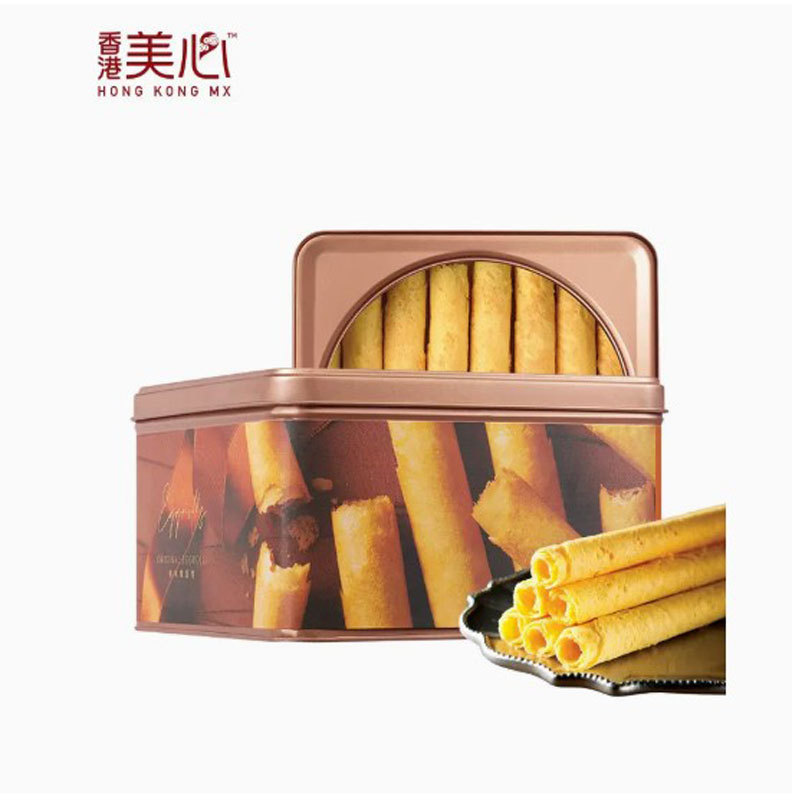 香港美心原味鸡蛋卷448g礼盒装休闲饼干特产糕点节日年货送礼零食
