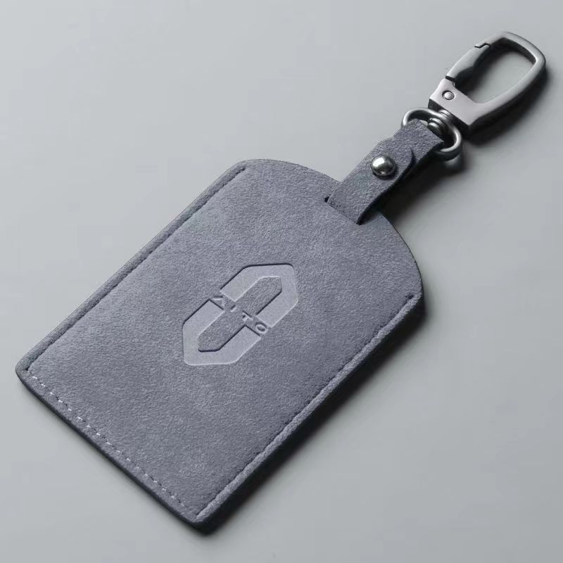 Wenjie [grey + metal square buckle]