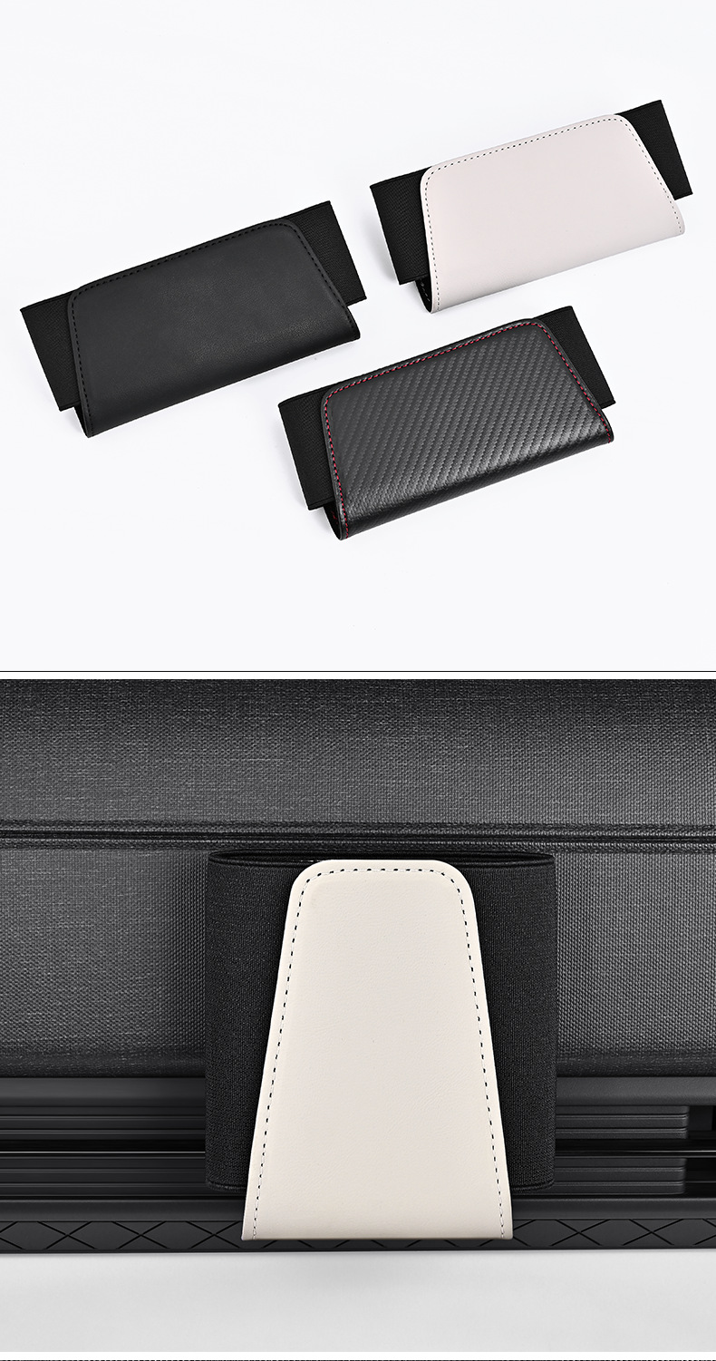 Car Storage Box, Seat Back Multifunctional Leather Car Storage Bag, Armrest Box, Middle Phone Card Holder, Car Door Storage