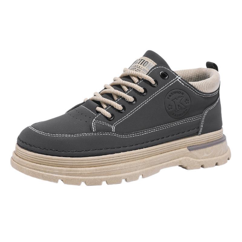 Martin botas zapatos de hombre primavera nuevos zapatos de trabajo transpirables de moda para hombres, zapatos deportivos casuales de skate para hombres