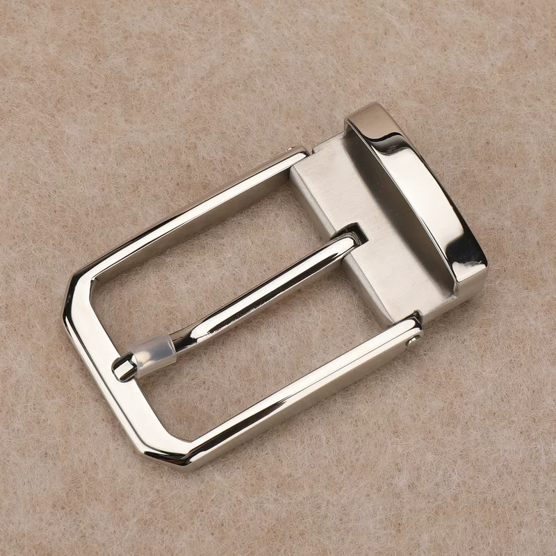 Belt stainless steel, buckle, trousers, 3.5cm, Korean style
