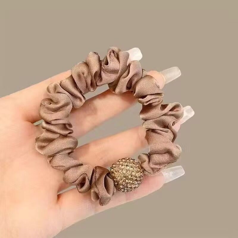 Handmade Design Vacation Streetwear Women's Leopard Cloth Handmade Hair Tie