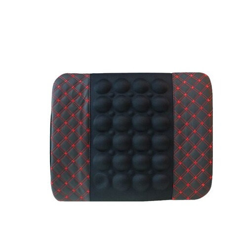 Car electric massage lumbar support car universal summer seat cushion interior supplies office back cushion