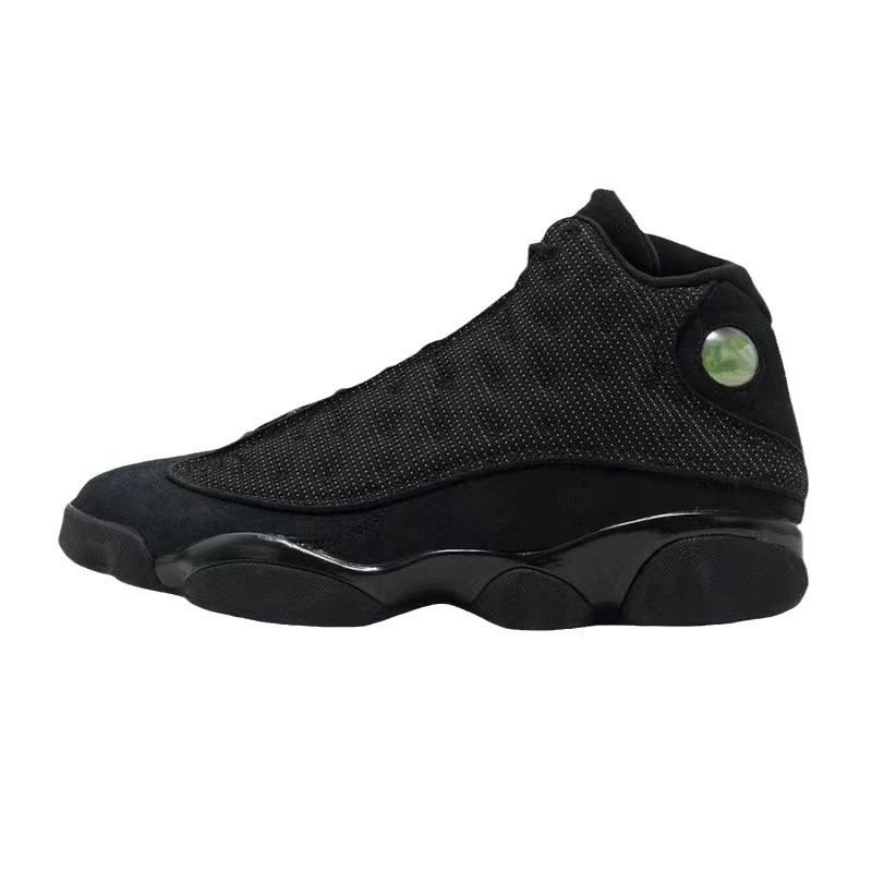 Кроссовки Putian AJ13 черно-белые «Пандa» бело-оранжевые с черно-зелёными вставками Egg Joe 13 реверс Панда, мужские спортивные баскетбольные