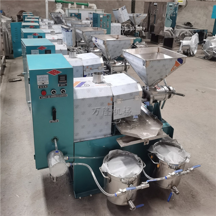 家用单相电榨油机小型220V炸油机花生黄豆菜籽芝麻压榨机