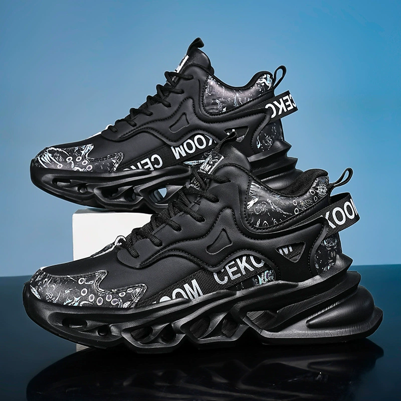 Спортивная обувь мужской осенний и зимний клинок кокосовая кожа противоскользящая молодежная повседневная легкая беговая мужская обувь большой размер 46