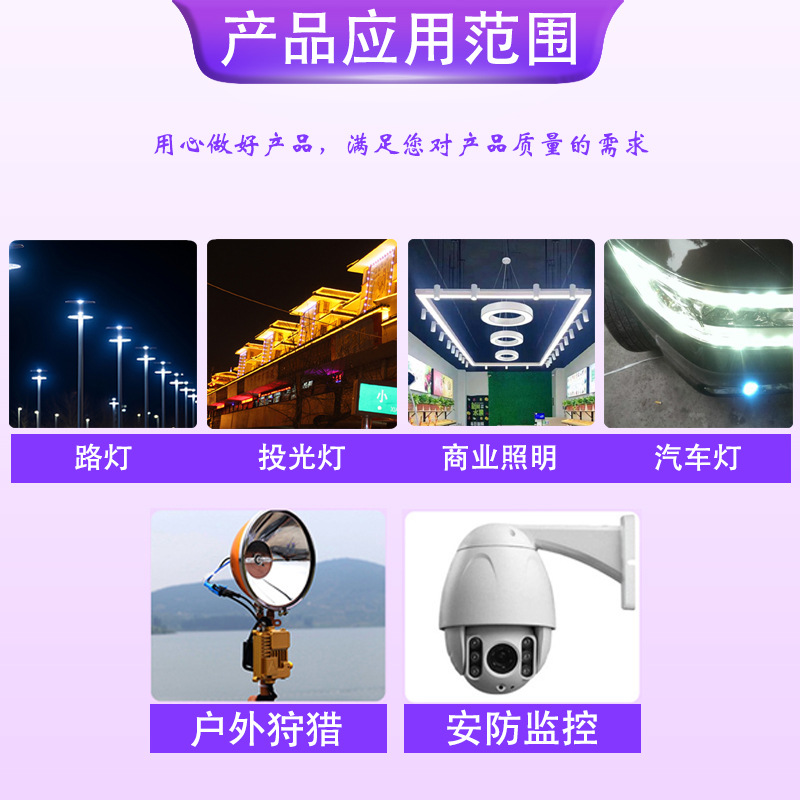 �����Ƽ� ����˫ɫ6065���� 40/60w���ʵ���� ledоƬ��Ƭ��Դ