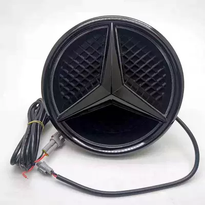 Mercedes-Benz Luminous Standard E-Class GLC C- Class GLK ML CLA Modified China Net Luminous Standard with Light Luminous Car Mark (Car logo)