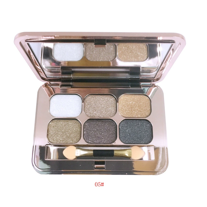 MEDIY Mei Dian Red Powder Love Diamond Series 6‑цветная палетка теней для век, тени для век, палетка теней, фестивальные вспышки для оптовых продаж