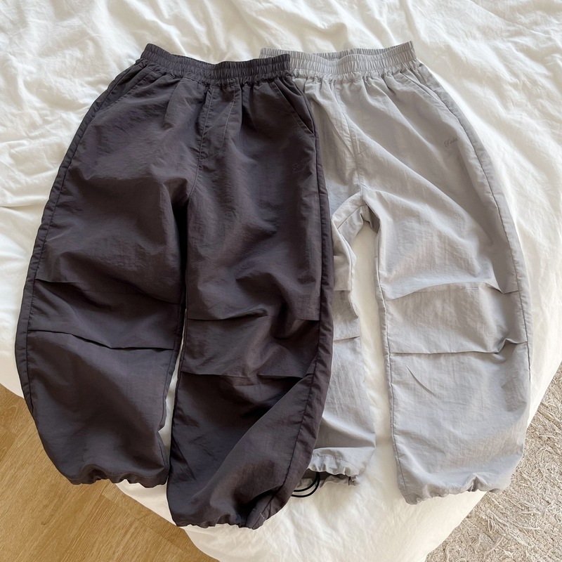 夏の新しいアメリカンボーイズスポーツアウトドア速乾パンツ子供用シミターパラシュートパンツ軽量防蚊パンツロングパンツ|undefined