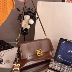 高级感轻奢腋下包包女2025春夏新款小众设计气质复古单肩斜挎包潮