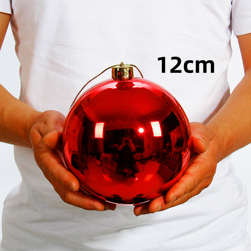 Dragón Tigre Bola de Navidad decoraciones del árbol de Navidad gran Bola brillante galvanoplastia bola de color bola colgante centro comercial bar decoración del techo