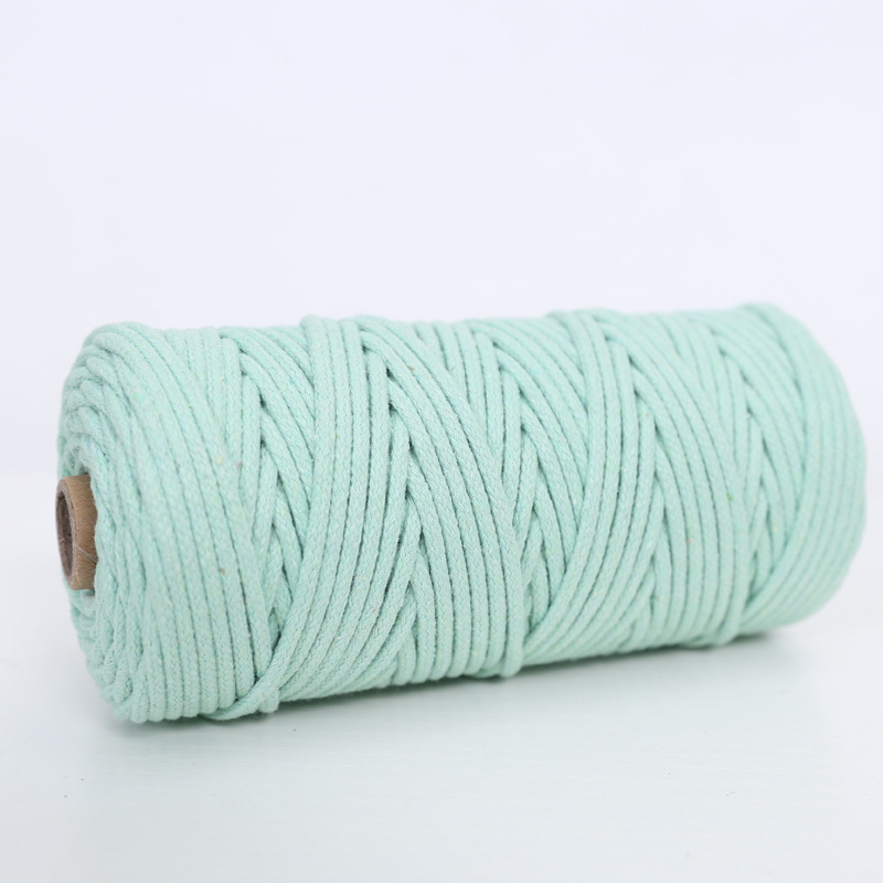 多规格彩色2mm3mm4mm材料手工艺品编织绳子手工手搓编织绳子棉绳|undefined