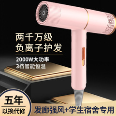 The same model hair dryer for beauty salons, households, negative ion hair care, rapid drying, high wind force, specifically designed for hair stylists in hairdressing salons.