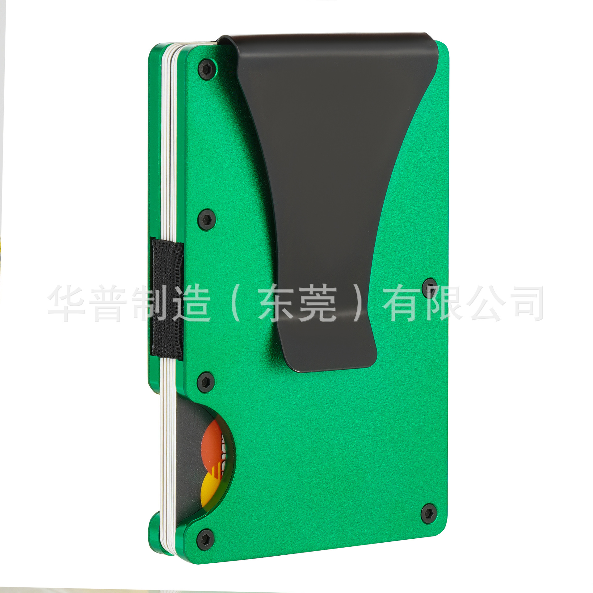 Cartera metálica antirrobo y antimagnética RFID para tarjetas de crédito, de fábrica, en stock en Amazon, de alta demanda, con opción de personalización de logotipo.