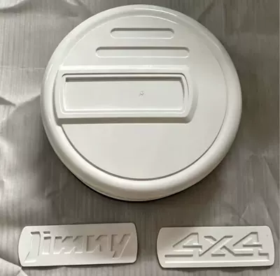 Spare wheel cover: cover with zipper - 4x4-logo
