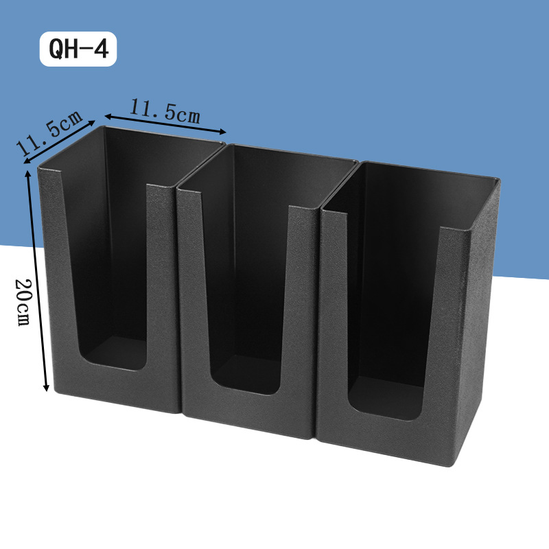 Soporte de vasos de plástico moldeado, para café y té, diseño de barra - Comercial