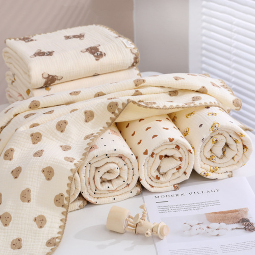 Baby quilt, baby cotton throw blanket, children's air-conditioning quilt, kindergarten four-season blanket, newborn baby products, children's quilt