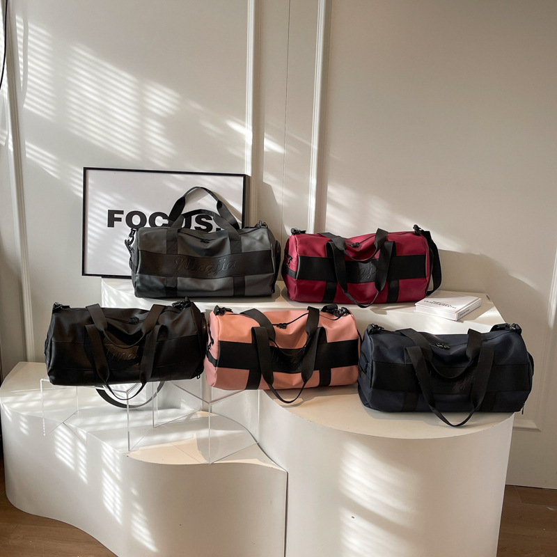 Bolsa deportiva de gran capacidad para hombres, bolsa de yoga portátil, bolsa de entrenamiento deportivo, bolsa de viaje de moda