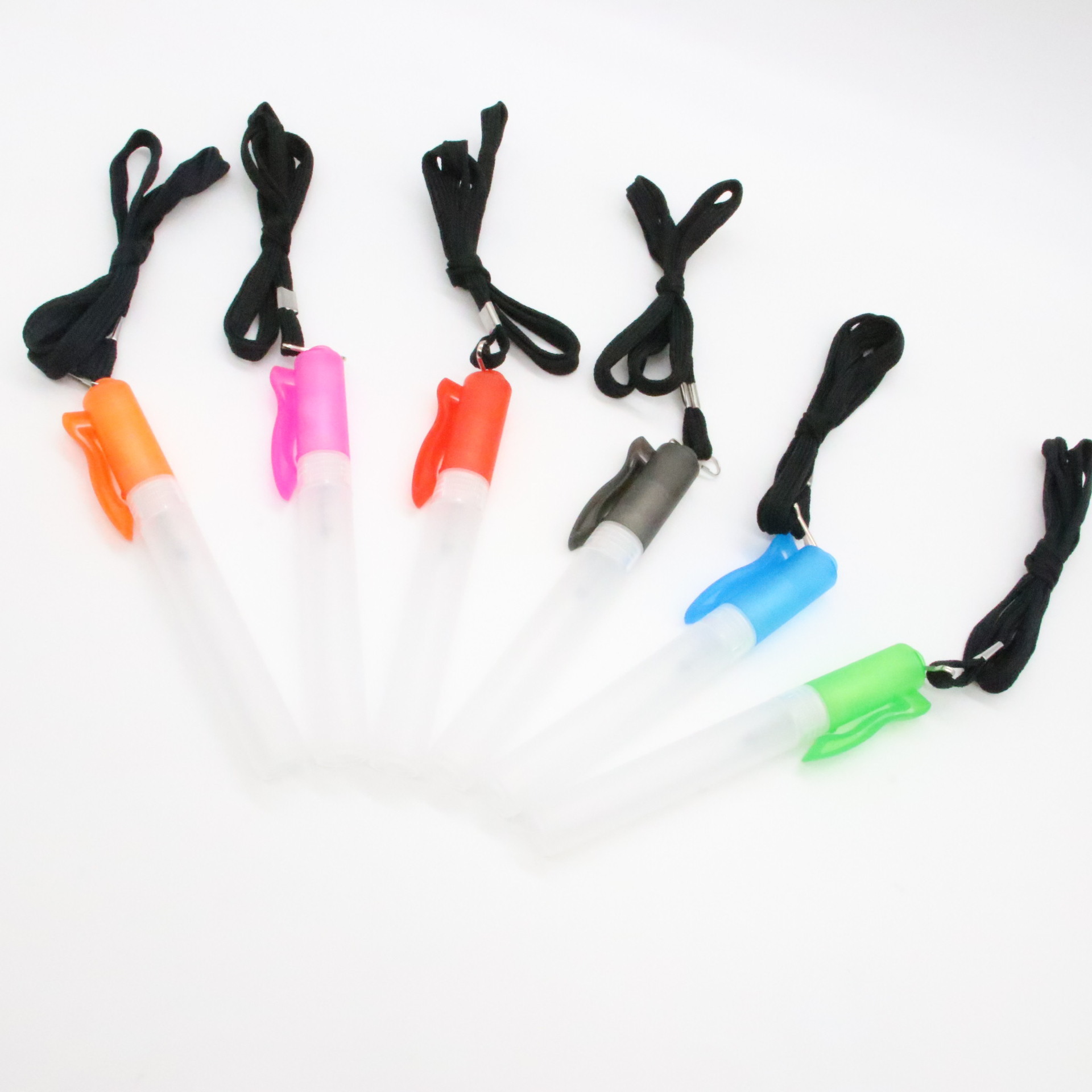 Botella del espray 10ml con el acollador en existencia pluma del espray de la sub-botella del perfume