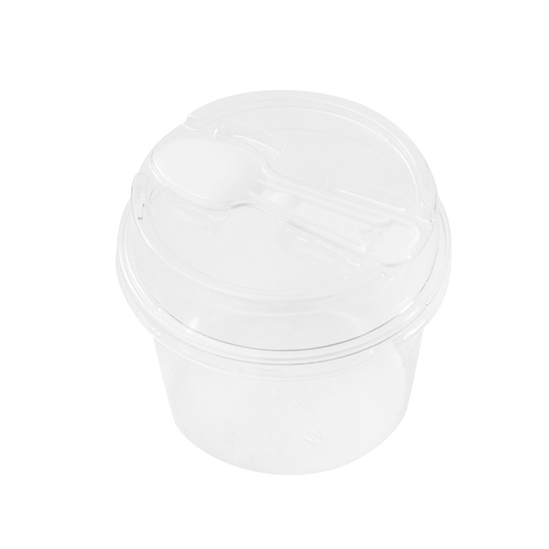 网红迷你奶冻布丁打包盒奶油甜点蛋糕杯糕点包装盒加厚甜品水果杯