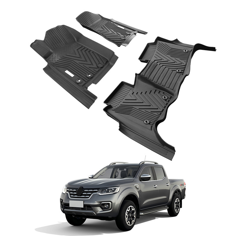 Adecuado para alfombrillas de inyección de camionetas Renault, alfombrillas impermeables Renault Alaskan Floor mat