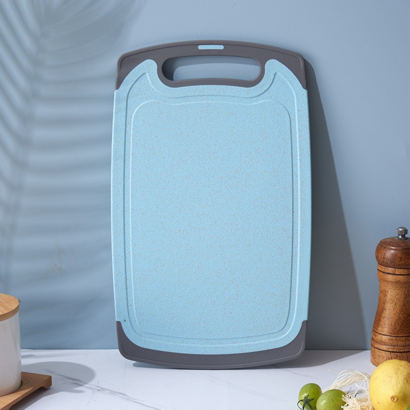 Transfronterizo nórdico simple tablero de paja de trigo tablero de cocina tablero de corte portátil fruta BaoMa tablero de corte de alimentos suplementarios tablero de corte de verduras