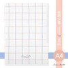 Grid impression index file set/blue and red [1 piece]