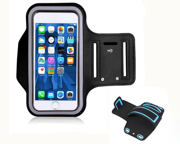 Factory New Model Mobile Phone Arm Band Running Sports Arm Bag Unisex Wrist Bag Wholesale in Stock Can Be Printed with Logo