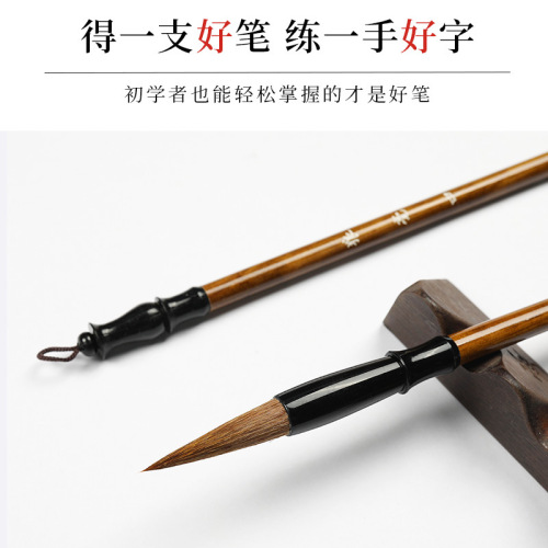 Wholesale brushes for primary school students, beginners and brushes, large, medium and small, special brushes for traditional Chinese painting