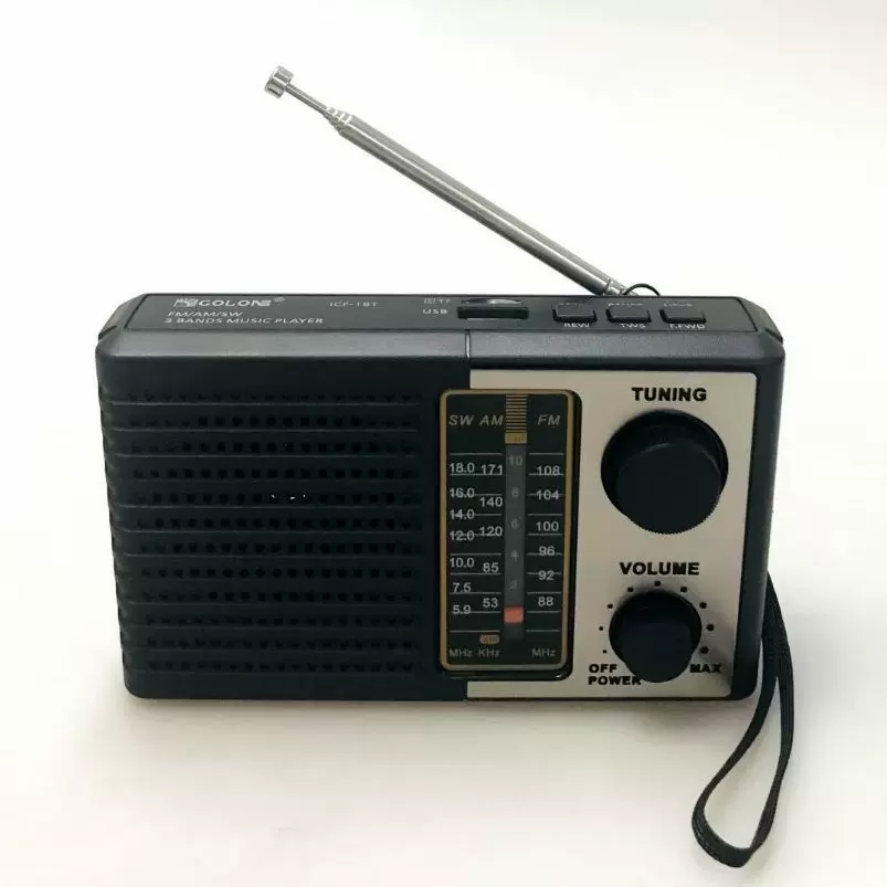 复古蓝牙音箱迷你便携插卡收音机家用礼品批发小音响非洲好卖