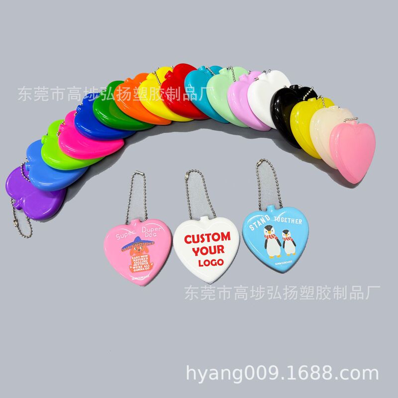 Japanese Best-Selling Heart-Shaped Silicone Coin Purse Plastic Change Key Holder Storage Bag Backpack Clothing Accessory