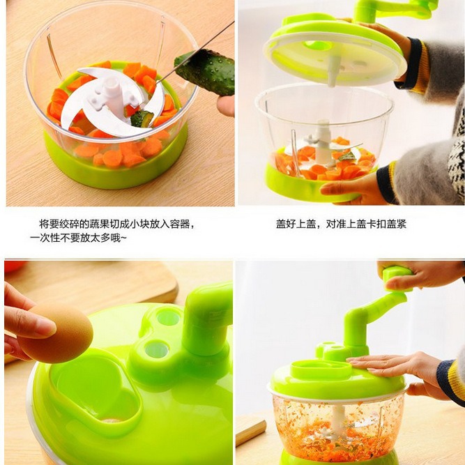 Amoladora de verduras de cocina multi-función de manivela amoladora de verduras máquina de relleno multi-función de picadora de carne