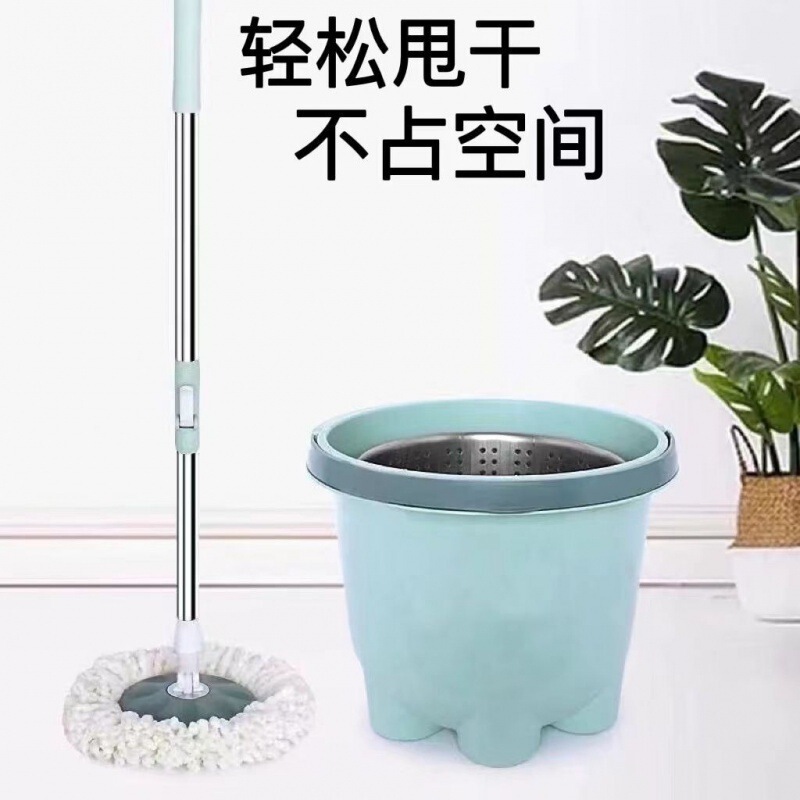 [Special Clearance] Single Bucket Spin Mop with Spin Dryer for Home Use Easy Hanjia Hanjia Home