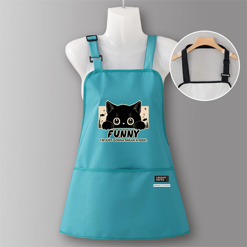 Delantal pequeño, a prueba de aceite, a prueba de agua, horneado, cocina, hogar, 2025, nuevo adulto joven, taller de fábrica masculino