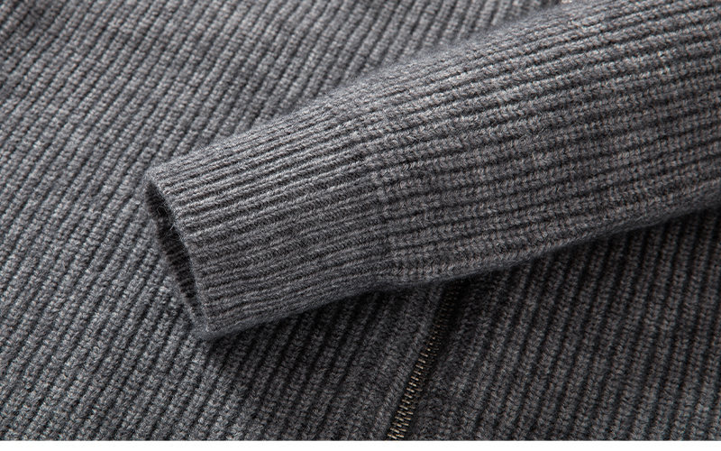Herren Cardigan Strickjacke Casual Feinstrick Pullover Herren_voghion.com