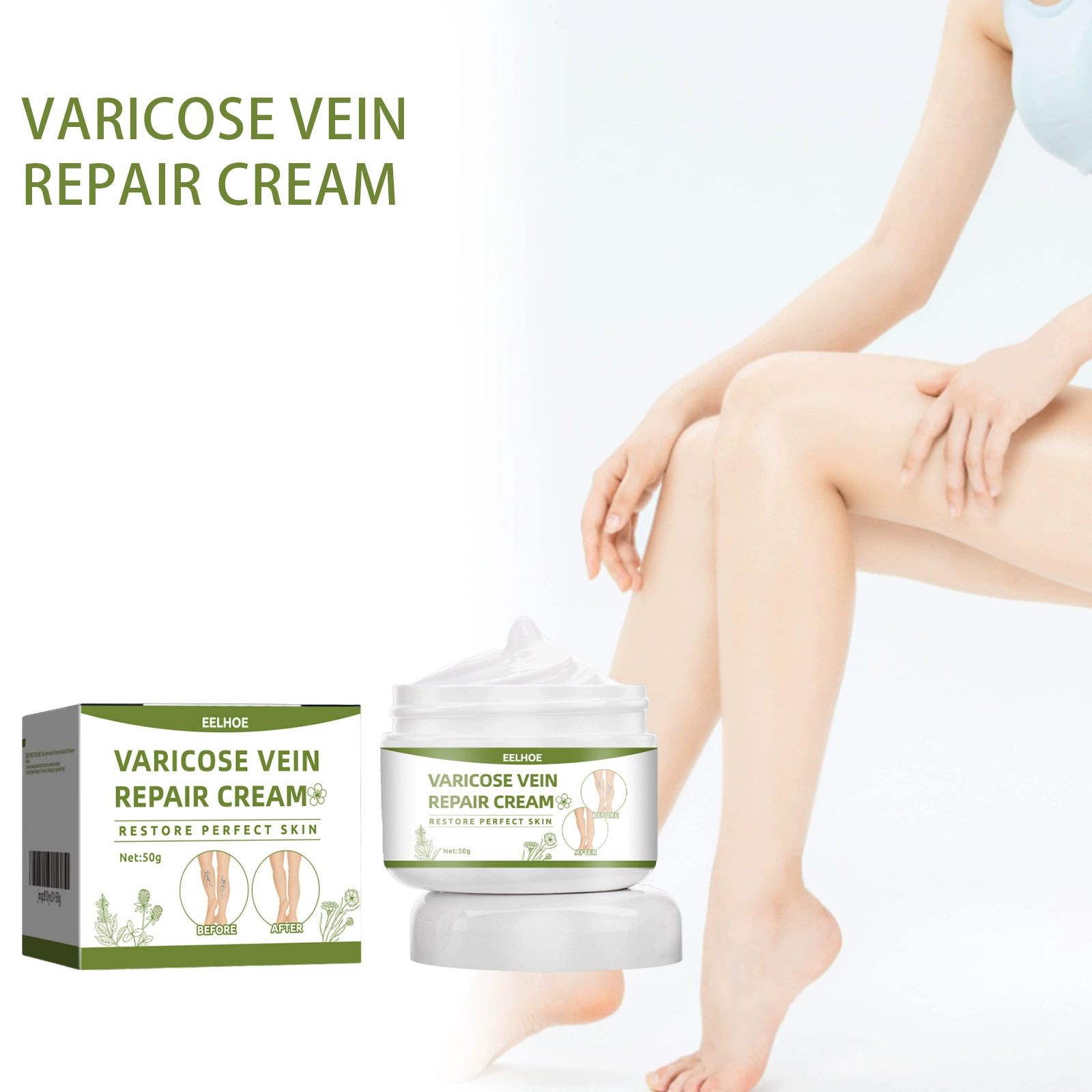 EELHOE Крем для ремонта ног Массаж Тени Уход за кожей Крем