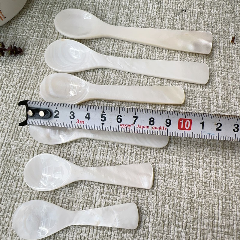 7cmサザエ貝殻スプーン食器スプーンスプーンさじキャビアホテルコーヒースプーン複数仕様川蚌埠殻マスクスプーン|undefined