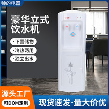 冰热两用饮水机下置储物学校办公室白色立式直饮机现货直供