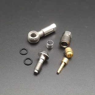 Five-wire small kit suitable for macula oil needle MT4/6/8 olive head olive sleeve oil tube brake