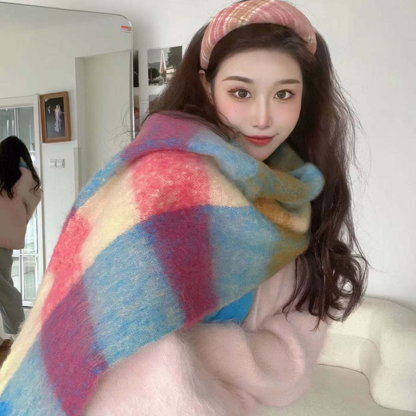 AC【핑크블루라이스】